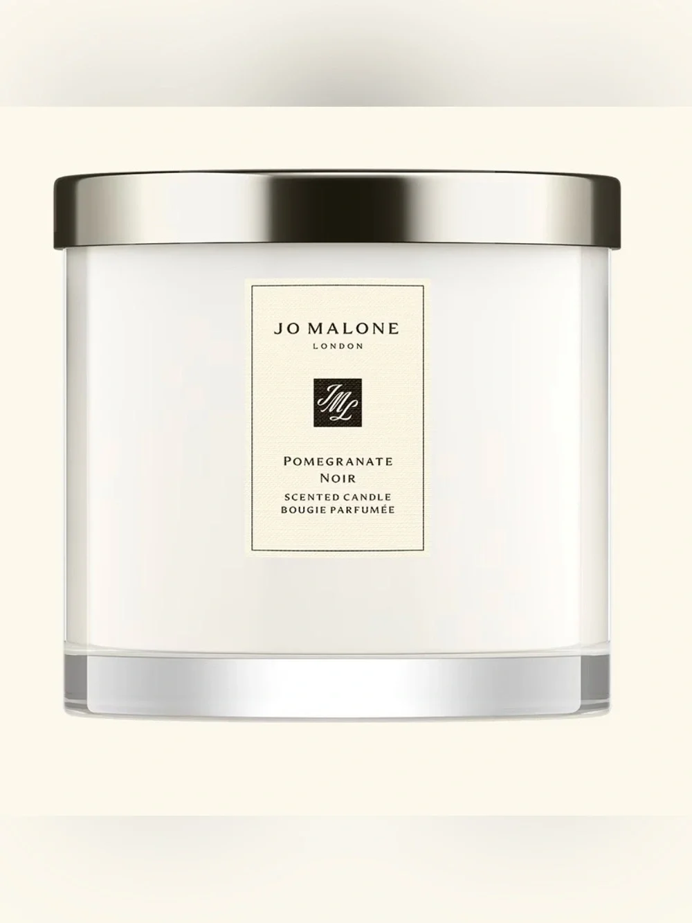 Jo Malone Cream & Silver Pomegranate Noir Scented Candle